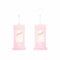 Gothic Knife Guillotine Earrings Punk Hip Hop Horror Bloody Black Beheading Door Acrylic Lightweight Dangle Drop Earrings Necklace for Women Men Halloween Cosplay Party Holiday Fashion Jewelry, M