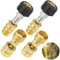 8-Piece Quick Connect Pressure Washer Fittings, M22-14Mm To 3/8'' And 3/4'' To 1/2'' Adapters For Power Washer