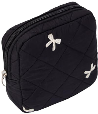 WMFASBAG Make -up -Tasche for Geldbörse for Frauen und Mädchen Gesteppte Reisekosmetikbeteil