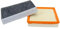 ZDPVK Filtro Aria Motore Auto Filtro abitacolo 2 Pezzi Set for BMW F20 F21 116i 118i 125i 2010-2019 F22 F23 F30 F80 F31 F34 316i 320i 328i AC 64119237554 Filtro dell'Aria del Veicolo(Filter Set)