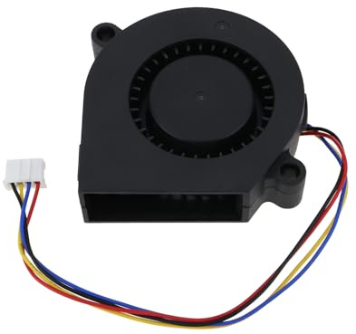 EMSea Ventilateur d'extraction pour Turbine D'extrudeuse d'imprimante 3D 24 V 5015 51,5 X 51,5 Mm Compatible avec FlashForge AD 5M Pro