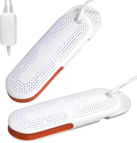 worahroe Schuhtrockner Elektrisch, Ausziehbar Schuhwärmer, Stiefeltrockner mit 3 Modi Timer für Schuhe für Schuhe Ski-Stiefel, Winter & Regengebrauch