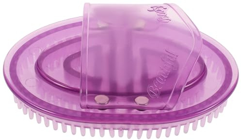 LAPYAPPE Massagebürste Langlebiges Körpermassagegerät mit Ergonomischem Griff Silikon und Mehreren Massagekontakten für Schulter und Körper für Zuhause und Salon