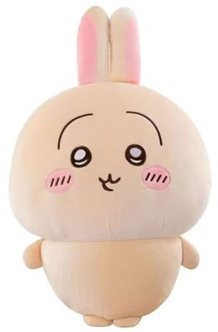 FIENZA Chikawa Plüsch,Usagi Stofffigur,Dekokissen für Erwachsene und Cartoon Fans, Kawaii Plüschtier für Heimdekoration (C)