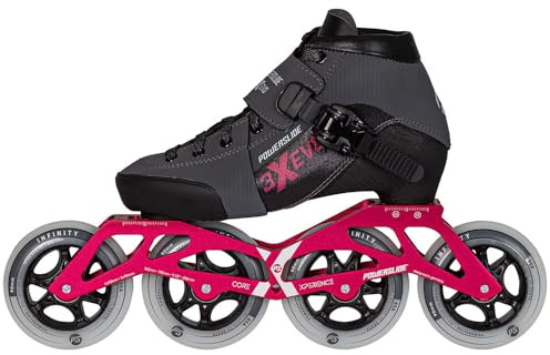 Verstellbare Inline-Skates Triple X, Evo, Powerslide – Racing, Hot Pink