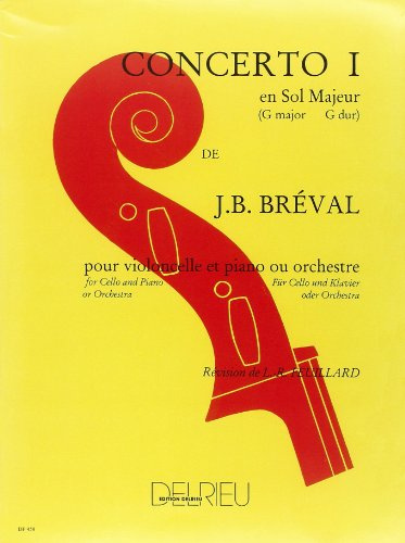 CONCERTO N1 EN SOL MAJ. --- VIOLONCELLE ET PIANO