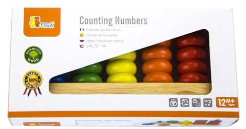 Viga Toys - Formensortierspiel - Lerne zählen 2043584 Multi Color