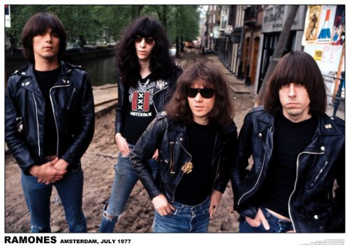 Poster Ramons Amsterdam 1977, 83 x 58 cm