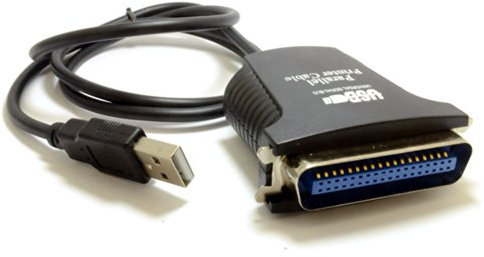 kenable USB 2,0 Männlich Stecker Zum Parallel IEEE 1284 Drucker Adapter Kabel 1 m [1 Meter]