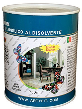 Paintusa - Esmalte acrílico al disolvente S828 barniz 750 ml