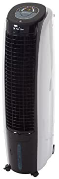 PUR LINE | Climatizador Evaporativo Gran Caudal Pantalla LCD, 6 Velocidades, Ionizador, Temporizador 24h y Tanque 30L – Potencia y Tecnología Espacios Amplios