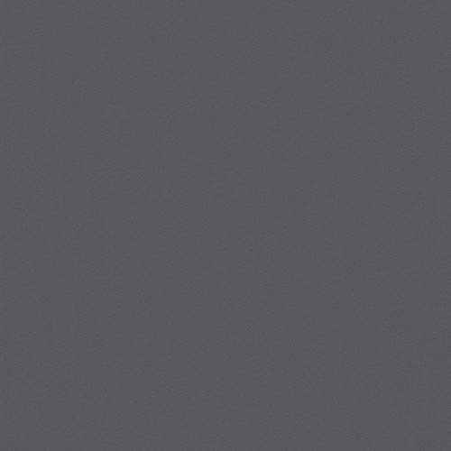Anthrazit Tapete für Küche | Schwarze Vliestapete mit Vinyl abwaschbar | Einfarbige Vlies Wandtapete modern ideal für Küche und Wohnzimmer