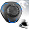 Braveking1 Cuffie Bluetooth 5.0 per Casco Moto, Auricolare per Conduzione Ossea Stereo Impermeabile IP68 Controllo delle Chiamate Musicali in Vivavoce Microfono 10 Ore di Riproduzione Stabile
