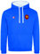 Super Lemon Frankreich Rugby Hoodie - Unisex Pullover Sweatshirt - Supporter Gear for Rugby Fans - Comfortable and Warm Apparel for Six Nations Tournament, blau, XS