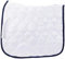 HKM Dressage Competition Schabracke Weiß/Navy One Size