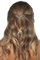Damen Haarclip Haarspange für Frauen aus Metall Symbol (2, gold)