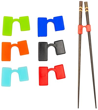 Childrens Training Chopsticks 6 Pack, Chopstick Trainer for Beginners, Chopsticks Helpers for Children, Assistant Hinges Trainers by Legend