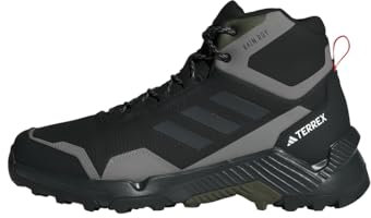 adidas Herren Eastrail 2.0 Mid RAIN.RDY Waterproof Hiking Shoes Wanderschuhe, Core Black/Carbon/Charcoal Grey, 45 1/3 EU