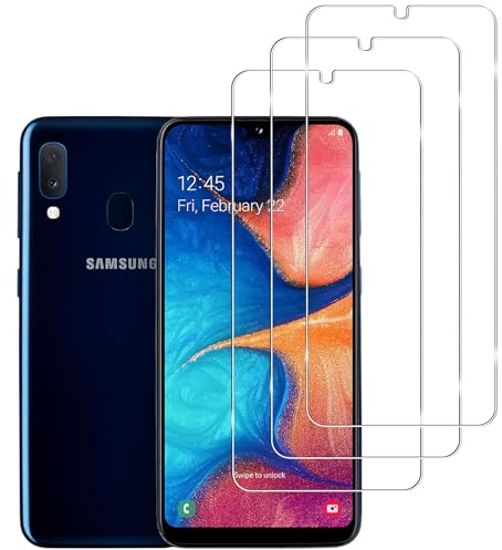 KELOLIN [3 Stück für Samsung Galaxy A20e für Panzerglas Schutzfolie, 9H Härte, Anti-Kratzen, Anti-Bläschen, HD-Klar Bildschirm Schutzfolie für Samsung Galaxy A20e