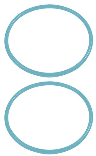 rongweiwang 2X Wheelchair Push Rim Covers Premium Silicone for Enhanced Grip and Comfort Durable and Reliable Silica Gel, Blue+2pcs