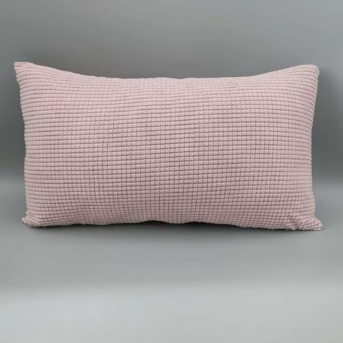 Sofa Kissenbezug 50x70 40x70 2er Set Samt Kissenbezüge 40x60, Zierkissenbezug Dekokissen Sofakissen Mit Reißverschluss 60x80 Kissenhülle Dekorative Zierkissenbezüge Kissen Bezug ( Color : Pink , Size