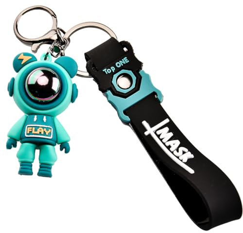 Ruayia Astronaut Schlüsselbund, Schlüsselanhänger Auto Personalisiert, Motorrad, SUV, Truck, Unisex-Auto-Schlüsselanhänger für Männer und Frauen, Familiengeschenke, Autozubehör-Astronaut 03