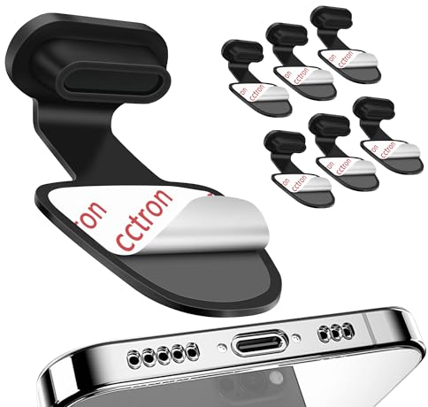 SWTYExt 6 Stück Staubschutz USB C Kompatibel für iPhone 15 Pro Staubschutz Silikon USB C Schutzkappe Handy Ladebuchse Schutz USB C Abdeckung Staubschutz für Type C Ladestecker Stopfen Zubehör