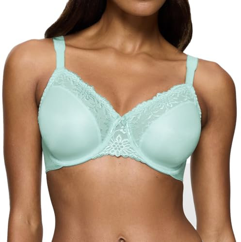 Triumph Ladyform Soft Soutien-Gorge Minimiseur, env. 2 cm Environ, Crystal Blue, 95E aux Femmes