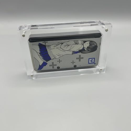 Vitrine magnétique de rechange en acrylique transparent pour console 3DS