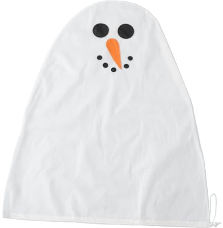 TOYANDONA 1 Stück Frostschutzbeutel Baum Einfrieren Frostschutzmittel Strauch Nachweisen Hortensie Anlage Schnecke Pflanzendeckel Gefrieren Aus Abdeckung Für Pflanzenschutzhülle Vlies Weiß