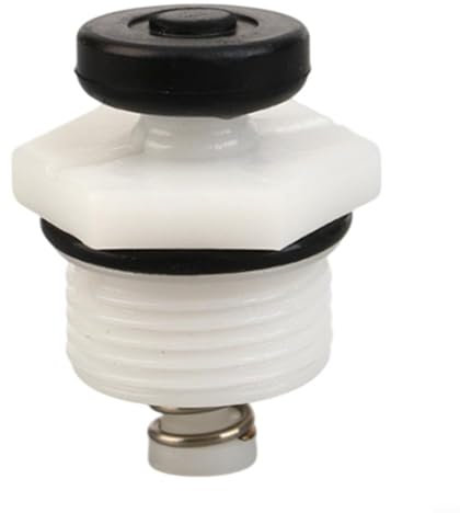 Testa della pompa per idropulitrice con valvole di ritegno per 2208C, connettore interruttore di spegnimento automatico, guscio in plastica, bianco e nero, 40 x 40 x 40 mm, miglioramento efficiente