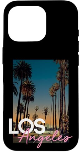 LA Los Angeles Palms Skyline Outfit, Los Angeles California Hülle für iPhone 16 Pro