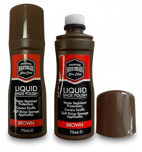 GETINSTYLE SHOP Bundle 2x75ml Shoe Treats Brown Bottle Liquid