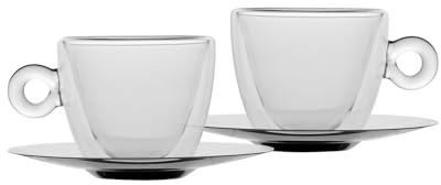 Bormioli Luigi Tasse doppelwandig, mit Untere NC