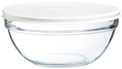 Luminarc Empilable Stacking Bowl 20cm With Lid Clear 20cm