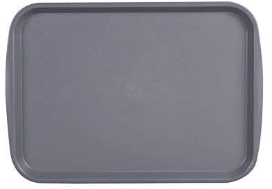 Paderno 41860–36 Fast Food-Tablett, 27 x 3,5 cm Polypropylen, Grau