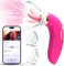 Vibratore donna Sexytoysys donna Vibratori Sex toys, Vibratoreper donna professionale piccolo clotoride 8 Aspirazioni 5 Modalità di lingua, Succhia clotoride Vibratoreper per donna coppia Dildo