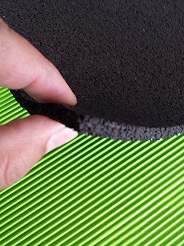 acerto Tapis 1150 x 2300 mm dans 3, 6, 8 et 10 mm en granulés de caoutchouc tapis tapis anti-vibration 1150 x 2300 mm 3 mm