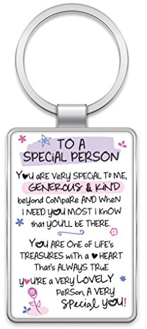 Inspired Words Keyring - To A Special Person - Gift Ideas