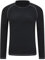 Mountain Warehouse Mens Long Sleeves Rash Vest - Quick Drying Rash Guard, Prevents Chafing, UPF50+ Sun Protection with Flat Seams - Spring Summer, Swimming & Surfing Black 3XL