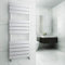 WarmeHaus Sèche-Serviettes Eau Chaude Design Juva 561 W 1200 x 500 mm Blanc Moderne