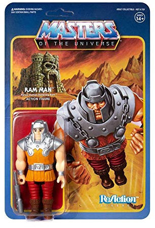 Masters of the Universe Reaction Actionfigur Ram Man (Mini Comic)