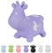Hoppimals Tootiny Hüpftier, Hüpftier ab 1 Jahre & Hüpftier ab 2 Jahre, Hüpfende Kuh, Für Gymnastik & Geschicklichkeit für Kinder, Verpackt im Geschenkkarton, inklusive Pumpe - Baby-Hüpfer LILA