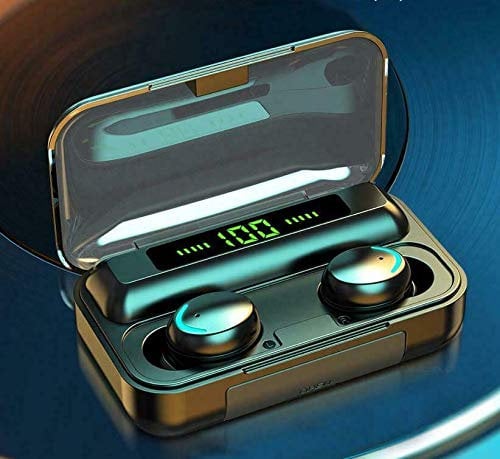 Evolve Auriculares inalámbricos Bluetooth, Auriculares con micrófono, Auriculares (un Auricular Funciona a la Vez- Ahorro de energía) - iPhone, Samsung y Todos los teléfonos Inteligentes