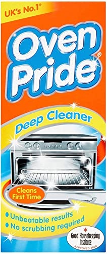 2 X Oven Pride Complete Oven Cleaning Kit 500ml Includes Bag for Cleaning Oven Racks