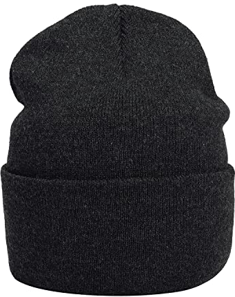 MASADA Damen und Herren Beanie Winter-Mütze - Taupe grau-braun
