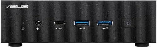 ASUS PN64 S5045AD Mini PC professionale con processore Intel Core i5 di 12a generazione, 8 GB RAM DDR5, M.2 SSD, Windows 11 Pro, Nero
