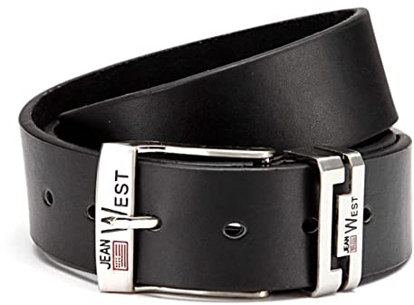 BEZLIT Herren Gürtel 3,8 cm – Designer Jeansgürtel & Anzug Gürtel, Lederkern mit PU-Oberfläche, elegante Metall-Dornschließe, robust & langlebig, kürzbar (verschraubt)
