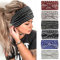 6 Stück Stirnbänder für Frauen Haar UK Kopftücher Breite Weiche Damen Stirnband Boho Mode Bandanas Knoten Erwachsene Haarbänder Elastische Sport Laufen Yoga Kopf Wraps (P6TiaoWen)
