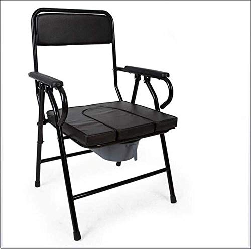 KOHARA Commode Chair Bedside Commode with Toilet Seat Toilet Assistance Middle and Old People Disabled, Bath Shower Toilet Multi-Function Toilet Portable Toilet
